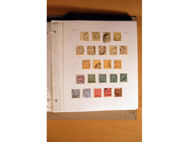 1853/1933, vorwiegend gestempelte Sammlungen mit vielen besseren Werten dabei Mi.-Nr. 1a mit Befund Alcuri und Morgoulis, Mi.