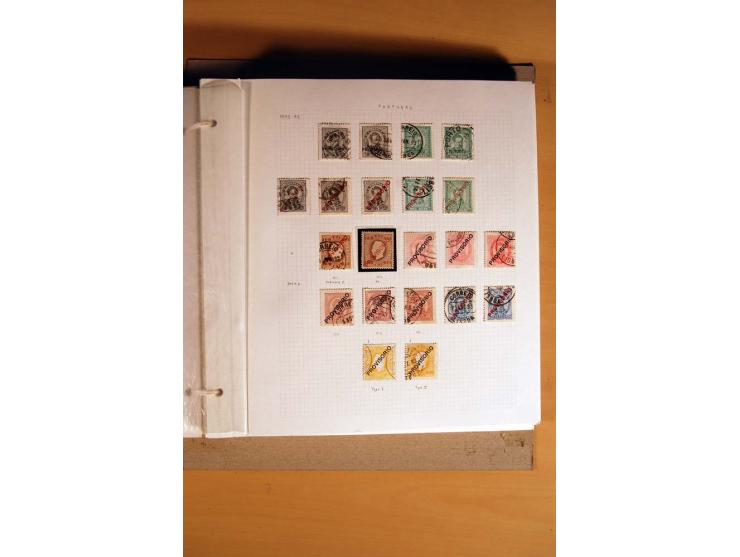 1853/1933, vorwiegend gestempelte Sammlungen mit vielen besseren Werten dabei Mi.-Nr. 1a mit Befund Alcuri und Morgoulis, Mi.