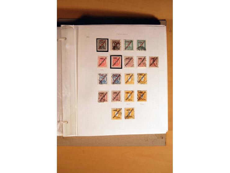 1853/1933, vorwiegend gestempelte Sammlungen mit vielen besseren Werten dabei Mi.-Nr. 1a mit Befund Alcuri und Morgoulis, Mi.