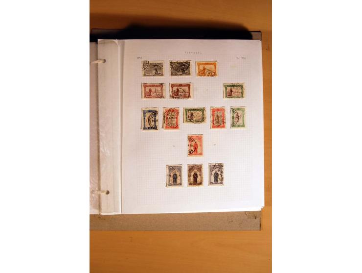 1853/1933, vorwiegend gestempelte Sammlungen mit vielen besseren Werten dabei Mi.-Nr. 1a mit Befund Alcuri und Morgoulis, Mi.