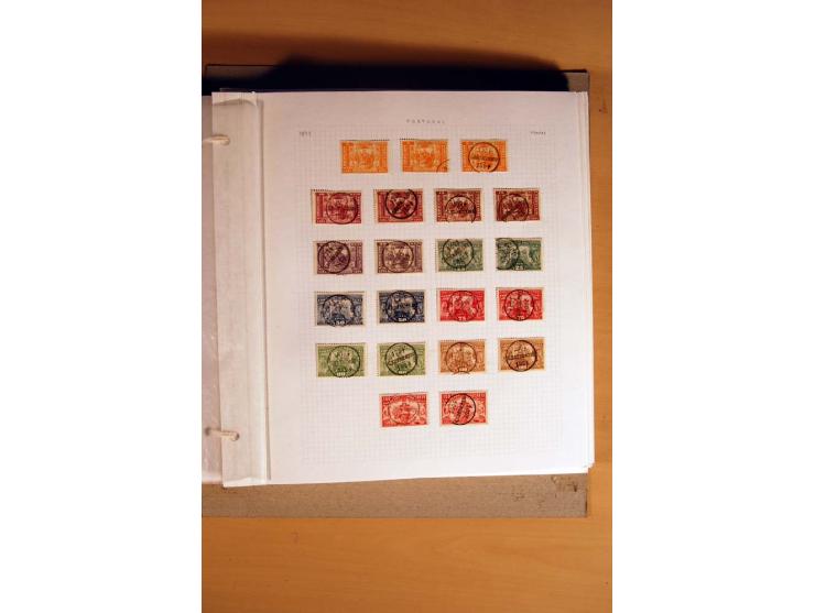 1853/1933, vorwiegend gestempelte Sammlungen mit vielen besseren Werten dabei Mi.-Nr. 1a mit Befund Alcuri und Morgoulis, Mi.