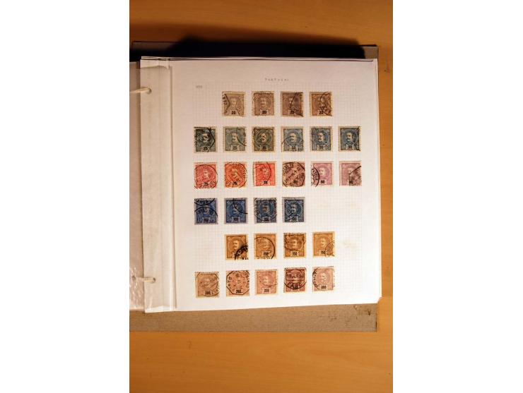 1853/1933, vorwiegend gestempelte Sammlungen mit vielen besseren Werten dabei Mi.-Nr. 1a mit Befund Alcuri und Morgoulis, Mi.