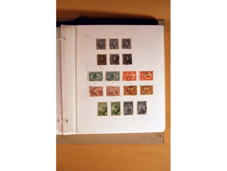 1853/1933, vorwiegend gestempelte Sammlungen mit vielen besseren Werten dabei Mi.-Nr. 1a mit Befund Alcuri und Morgoulis, Mi.