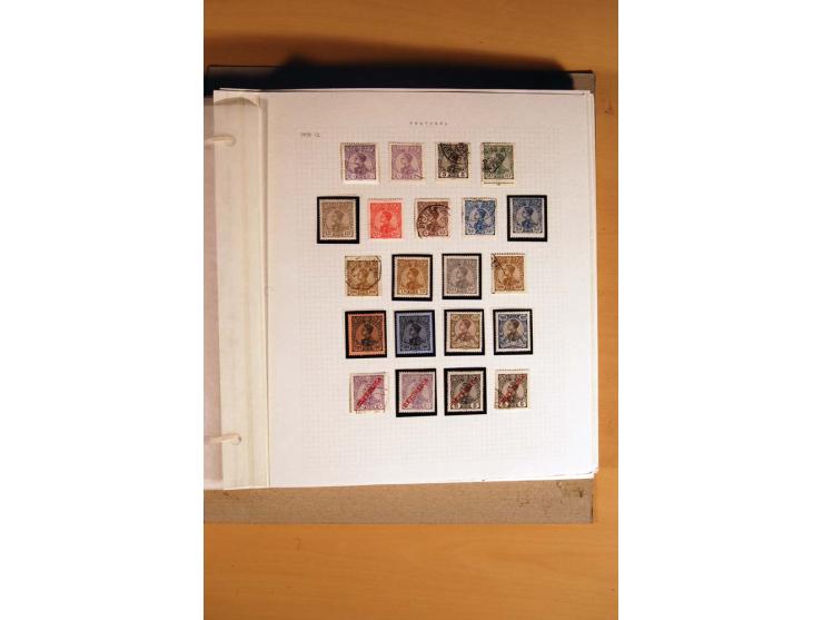 1853/1933, vorwiegend gestempelte Sammlungen mit vielen besseren Werten dabei Mi.-Nr. 1a mit Befund Alcuri und Morgoulis, Mi.