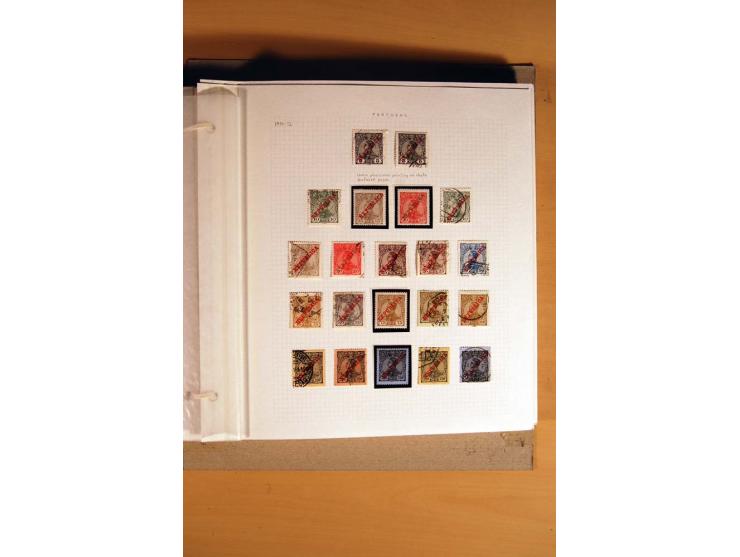 1853/1933, vorwiegend gestempelte Sammlungen mit vielen besseren Werten dabei Mi.-Nr. 1a mit Befund Alcuri und Morgoulis, Mi.