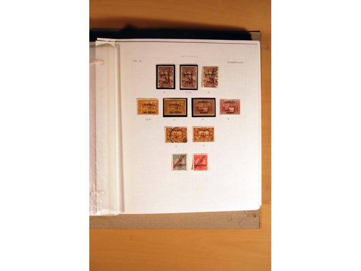 1853/1933, vorwiegend gestempelte Sammlungen mit vielen besseren Werten dabei Mi.-Nr. 1a mit Befund Alcuri und Morgoulis, Mi.