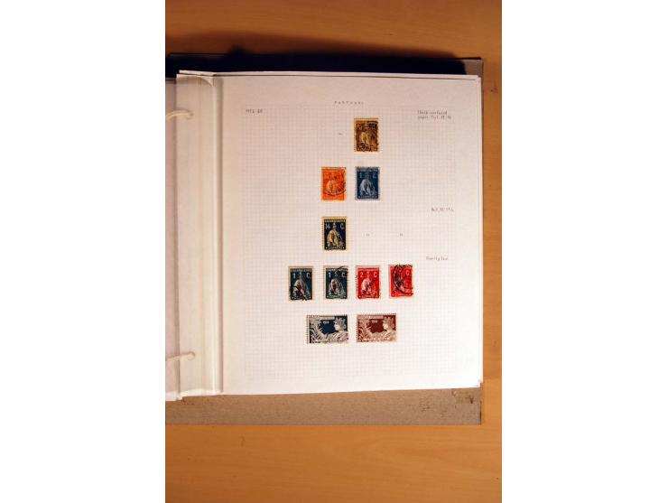 1853/1933, vorwiegend gestempelte Sammlungen mit vielen besseren Werten dabei Mi.-Nr. 1a mit Befund Alcuri und Morgoulis, Mi.