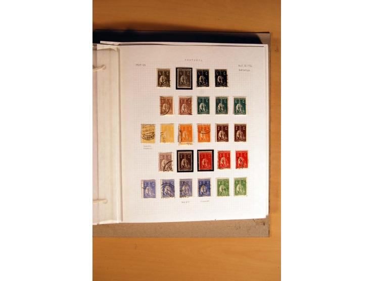 1853/1933, vorwiegend gestempelte Sammlungen mit vielen besseren Werten dabei Mi.-Nr. 1a mit Befund Alcuri und Morgoulis, Mi.