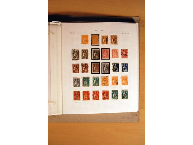 1853/1933, vorwiegend gestempelte Sammlungen mit vielen besseren Werten dabei Mi.-Nr. 1a mit Befund Alcuri und Morgoulis, Mi.