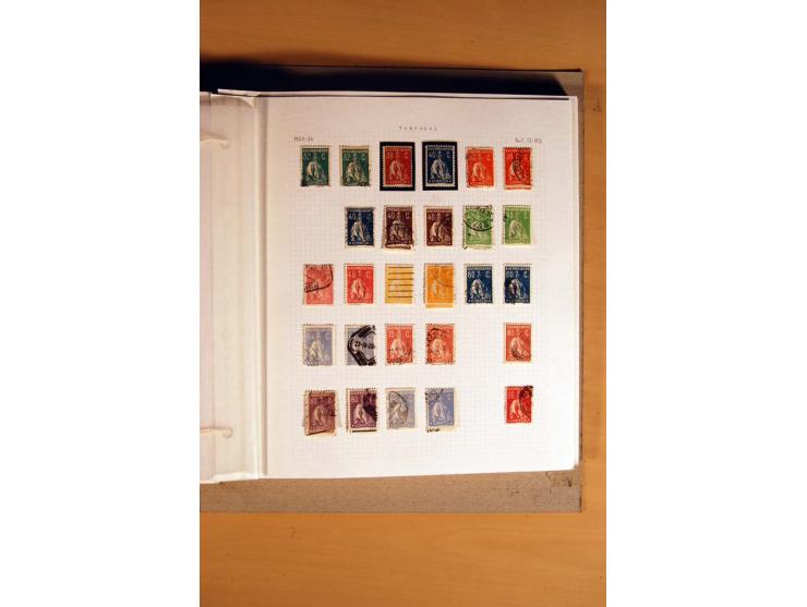 1853/1933, vorwiegend gestempelte Sammlungen mit vielen besseren Werten dabei Mi.-Nr. 1a mit Befund Alcuri und Morgoulis, Mi.