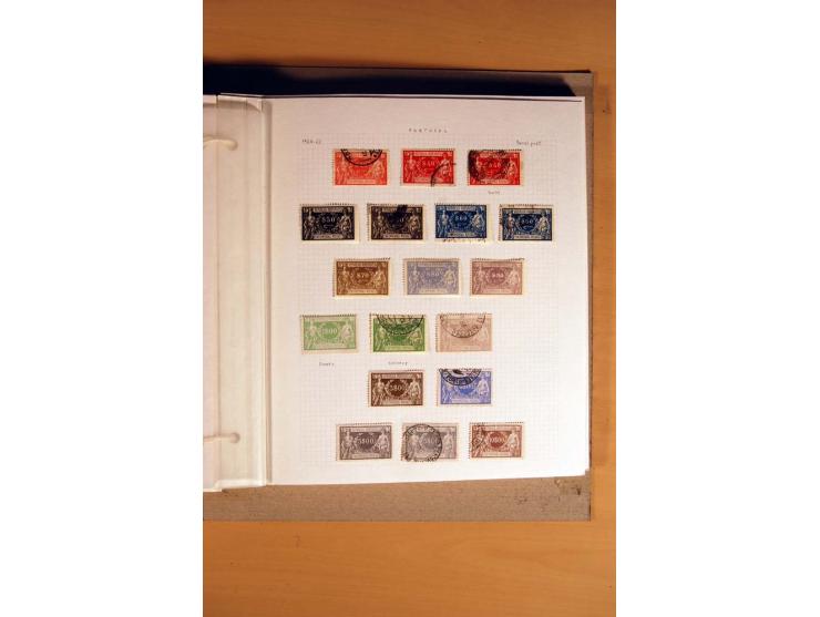 1853/1933, vorwiegend gestempelte Sammlungen mit vielen besseren Werten dabei Mi.-Nr. 1a mit Befund Alcuri und Morgoulis, Mi.