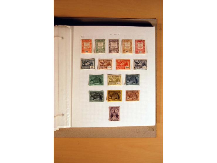 1853/1933, vorwiegend gestempelte Sammlungen mit vielen besseren Werten dabei Mi.-Nr. 1a mit Befund Alcuri und Morgoulis, Mi.