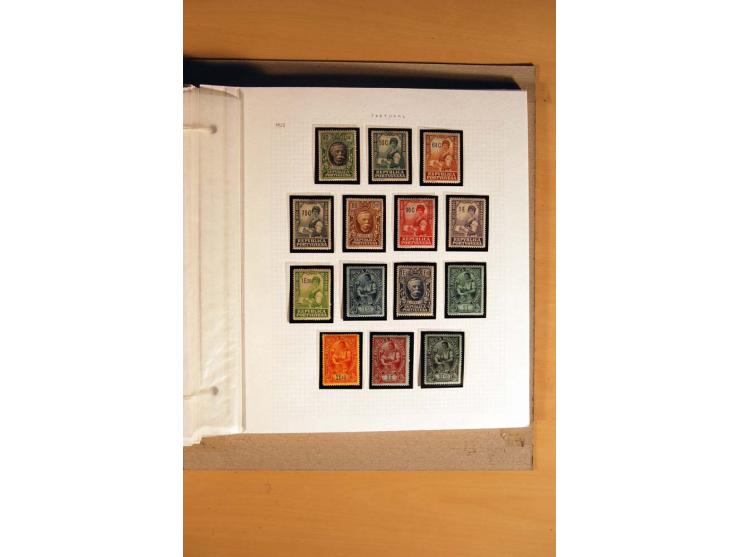 1853/1933, vorwiegend gestempelte Sammlungen mit vielen besseren Werten dabei Mi.-Nr. 1a mit Befund Alcuri und Morgoulis, Mi.