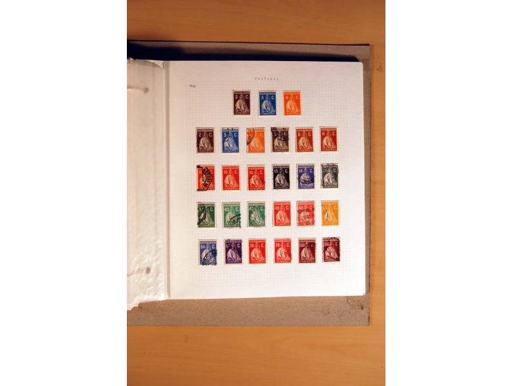 1853/1933, vorwiegend gestempelte Sammlungen mit vielen besseren Werten dabei Mi.-Nr. 1a mit Befund Alcuri und Morgoulis, Mi.