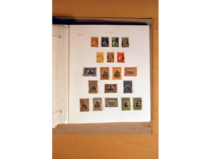 1853/1933, vorwiegend gestempelte Sammlungen mit vielen besseren Werten dabei Mi.-Nr. 1a mit Befund Alcuri und Morgoulis, Mi.