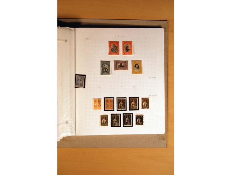 1853/1933, vorwiegend gestempelte Sammlungen mit vielen besseren Werten dabei Mi.-Nr. 1a mit Befund Alcuri und Morgoulis, Mi.