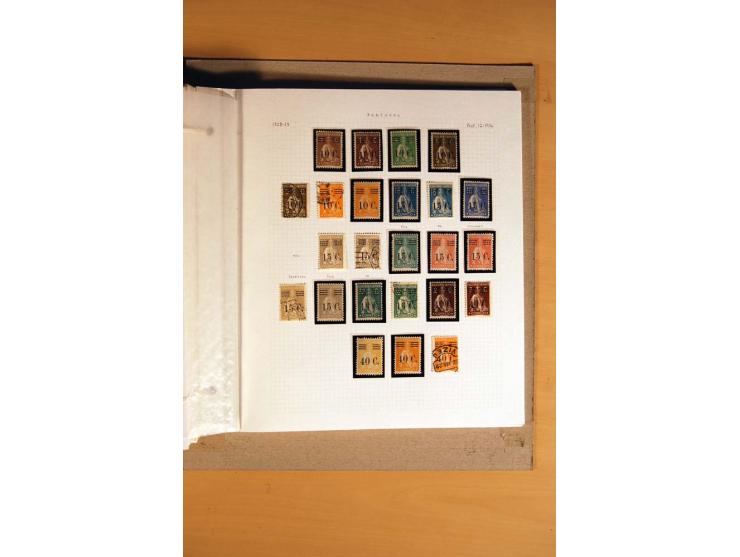 1853/1933, vorwiegend gestempelte Sammlungen mit vielen besseren Werten dabei Mi.-Nr. 1a mit Befund Alcuri und Morgoulis, Mi.