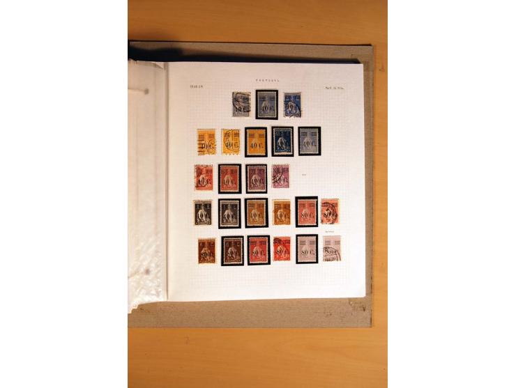 1853/1933, vorwiegend gestempelte Sammlungen mit vielen besseren Werten dabei Mi.-Nr. 1a mit Befund Alcuri und Morgoulis, Mi.
