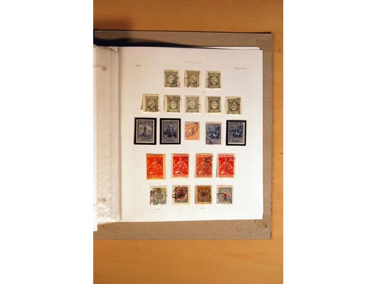 1853/1933, vorwiegend gestempelte Sammlungen mit vielen besseren Werten dabei Mi.-Nr. 1a mit Befund Alcuri und Morgoulis, Mi.