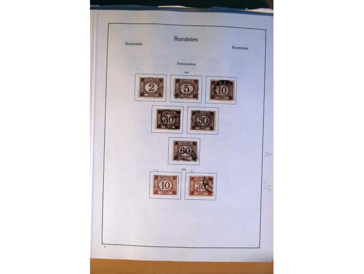 1865/1943, ungebrauchte und gestempelte reichhaltige Sammlung mit etwas Gebieten in Album