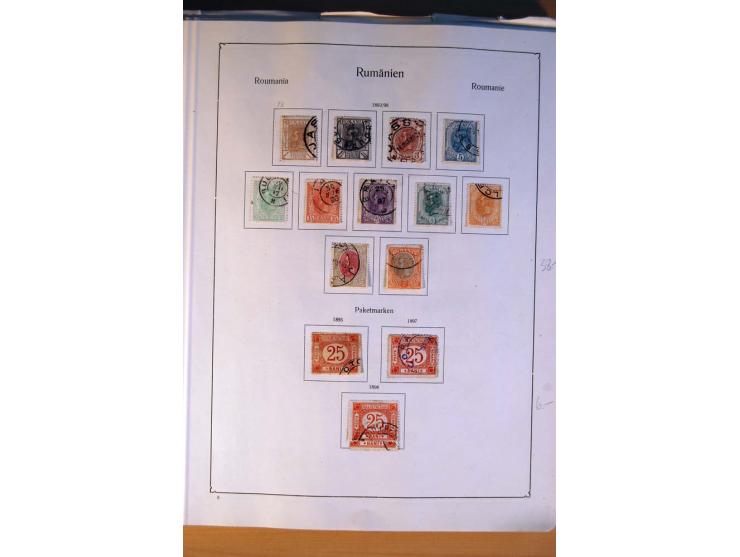 1865/1943, ungebrauchte und gestempelte reichhaltige Sammlung mit etwas Gebieten in Album