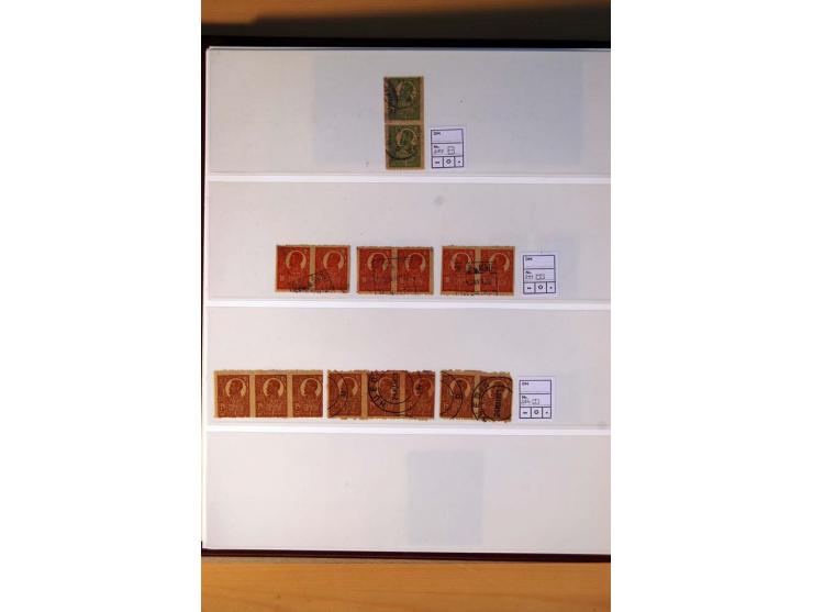 1893/1935, postfrische, ungebrauchte und gestempelte Partie mit Essays, Probedrucken, ungezähnten Marken, Abarten etc., dazu 