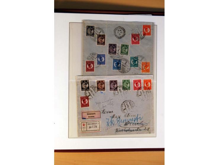 1893/1935, postfrische, ungebrauchte und gestempelte Partie mit Essays, Probedrucken, ungezähnten Marken, Abarten etc., dazu 