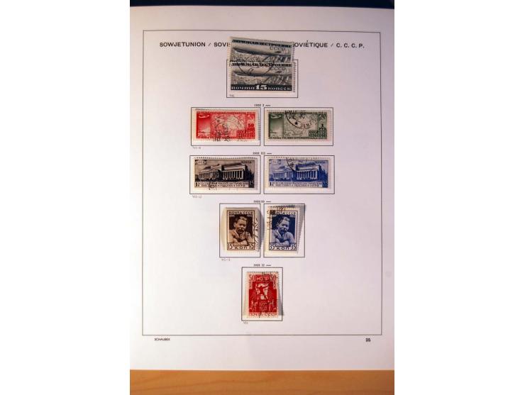 1857/1990 (ca.), postfrische, ungebrauchte und gestempelte Sammlung mit auch diversem Doublettenmaterial, dabei Nr. 1, 39y, S