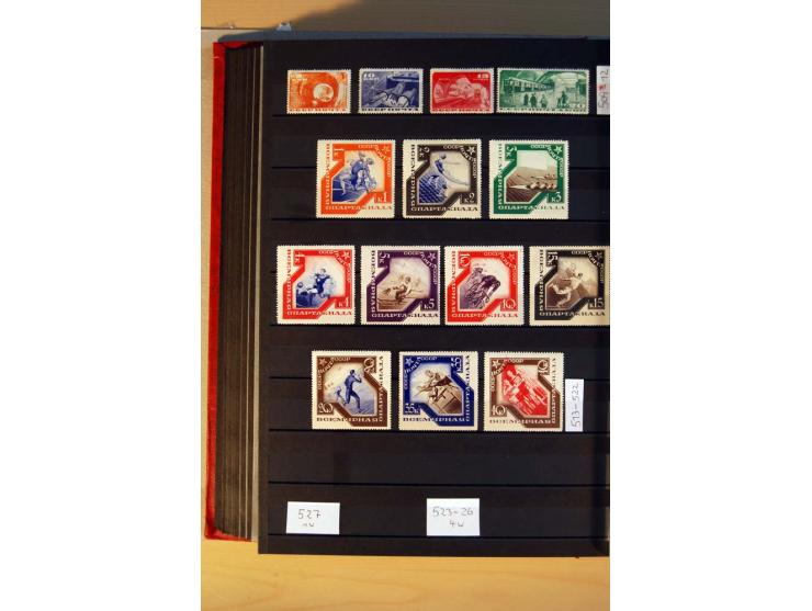 1923/1991, anfangs ungebrauchte, ab ca. 1945 postfrische Sammlung mit vielen besseren Werten, dabei Mi.-Nr. 397-401, 402-05, 
