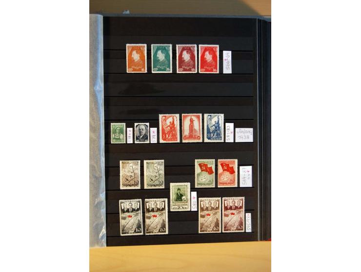 1923/1991, anfangs ungebrauchte, ab ca. 1945 postfrische Sammlung mit vielen besseren Werten, dabei Mi.-Nr. 397-401, 402-05, 