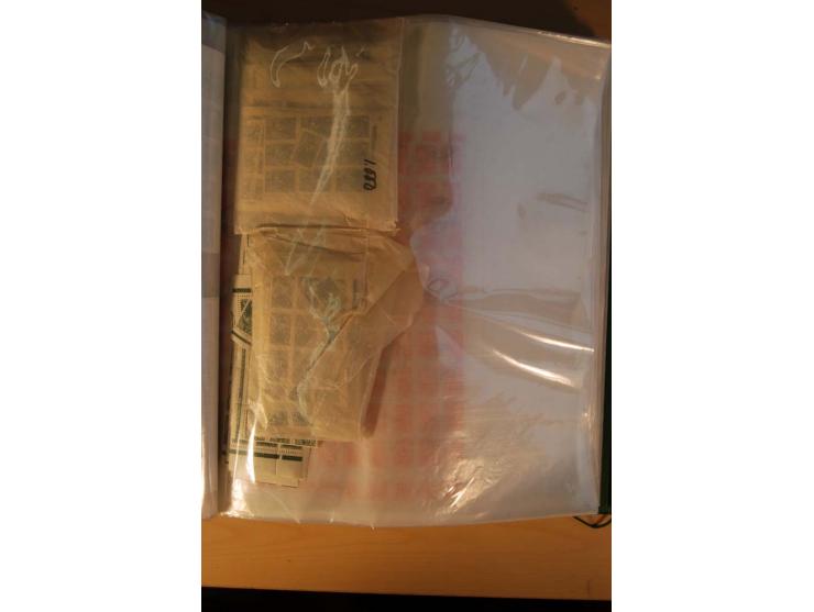 1937/88 (ca.), postfrischer und gestempelter Posten, dabei Bogen und -teile