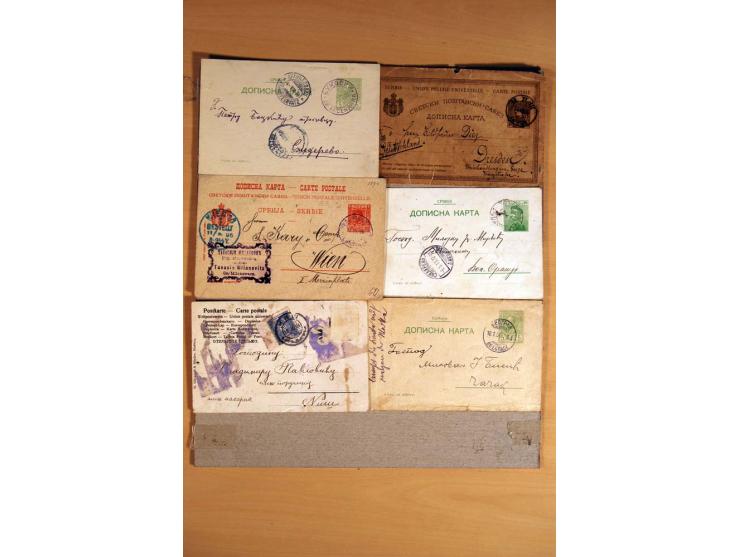 1866/1918, interessanter Bestand mit losen Marken, Abarten, Probedrucken und weiteren Besonderheiten, dabei schöne Briefstück