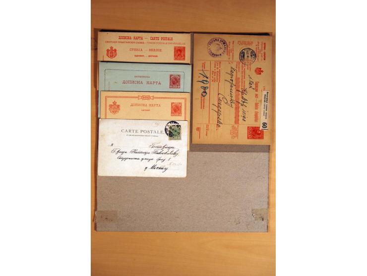 1866/1918, interessanter Bestand mit losen Marken, Abarten, Probedrucken und weiteren Besonderheiten, dabei schöne Briefstück