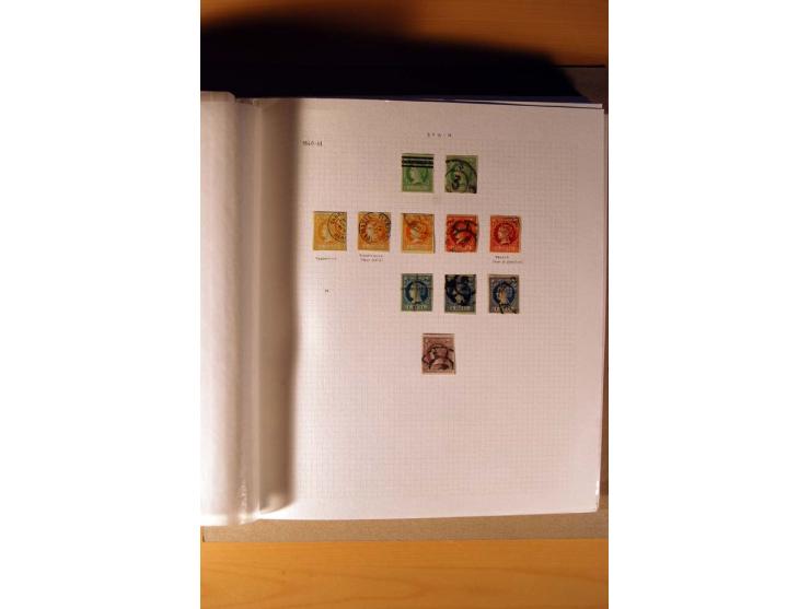 1850/1930, anfangs gestempelte, später auch ungebrauchte Sammlung mit vielen besseren Werten, oftmals mehrfach mit Farbnuance