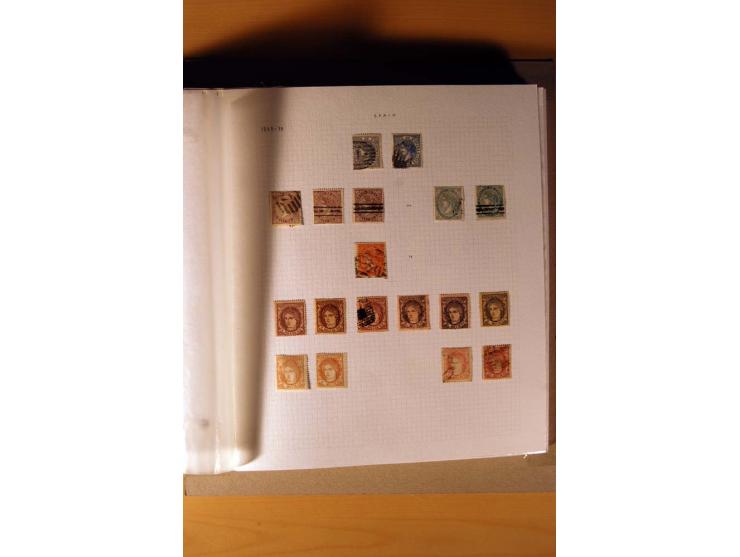 1850/1930, anfangs gestempelte, später auch ungebrauchte Sammlung mit vielen besseren Werten, oftmals mehrfach mit Farbnuance