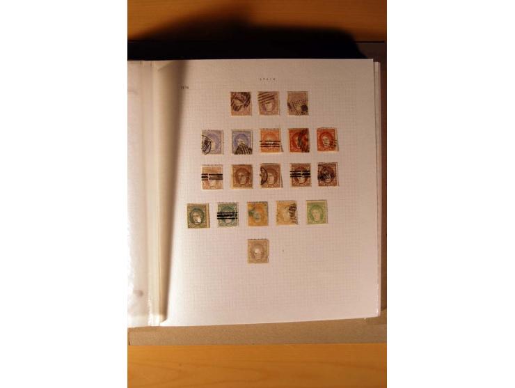 1850/1930, anfangs gestempelte, später auch ungebrauchte Sammlung mit vielen besseren Werten, oftmals mehrfach mit Farbnuance