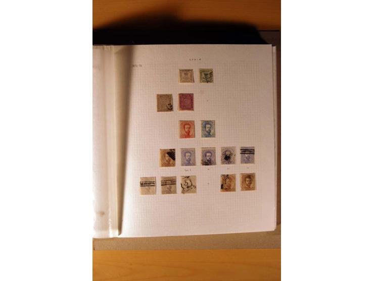 1850/1930, anfangs gestempelte, später auch ungebrauchte Sammlung mit vielen besseren Werten, oftmals mehrfach mit Farbnuance