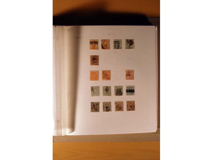 1850/1930, anfangs gestempelte, später auch ungebrauchte Sammlung mit vielen besseren Werten, oftmals mehrfach mit Farbnuance