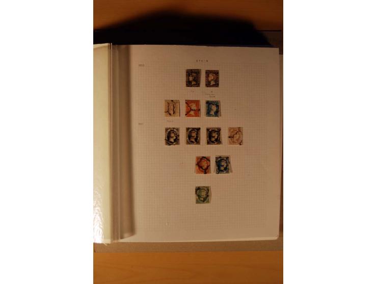 1850/1930, anfangs gestempelte, später auch ungebrauchte Sammlung mit vielen besseren Werten, oftmals mehrfach mit Farbnuance