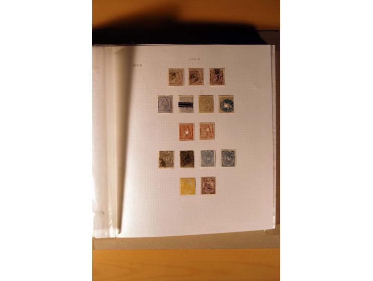 1850/1930, anfangs gestempelte, später auch ungebrauchte Sammlung mit vielen besseren Werten, oftmals mehrfach mit Farbnuance