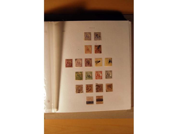 1850/1930, anfangs gestempelte, später auch ungebrauchte Sammlung mit vielen besseren Werten, oftmals mehrfach mit Farbnuance