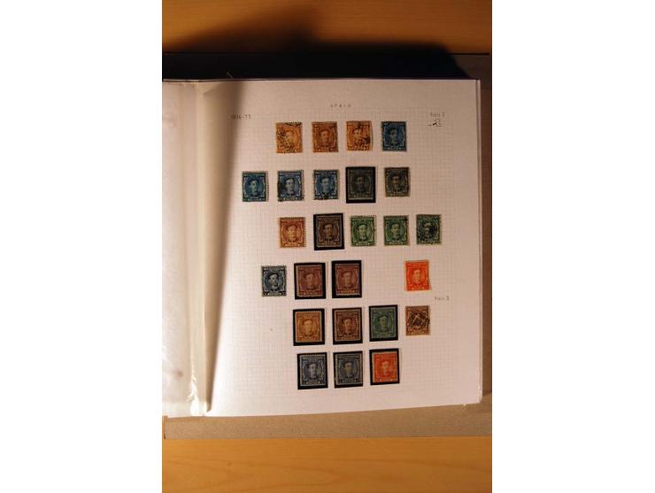 1850/1930, anfangs gestempelte, später auch ungebrauchte Sammlung mit vielen besseren Werten, oftmals mehrfach mit Farbnuance