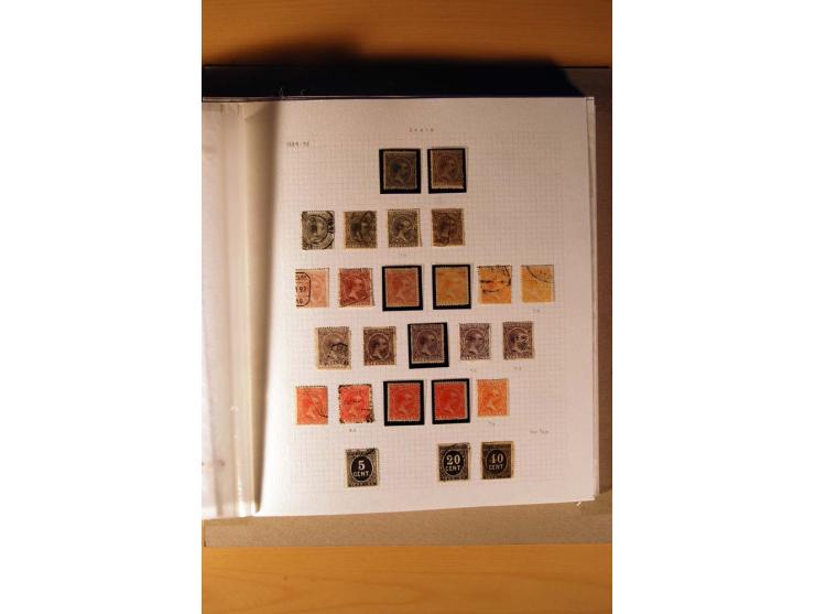 1850/1930, anfangs gestempelte, später auch ungebrauchte Sammlung mit vielen besseren Werten, oftmals mehrfach mit Farbnuance