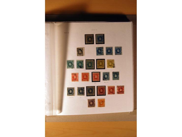 1850/1930, anfangs gestempelte, später auch ungebrauchte Sammlung mit vielen besseren Werten, oftmals mehrfach mit Farbnuance