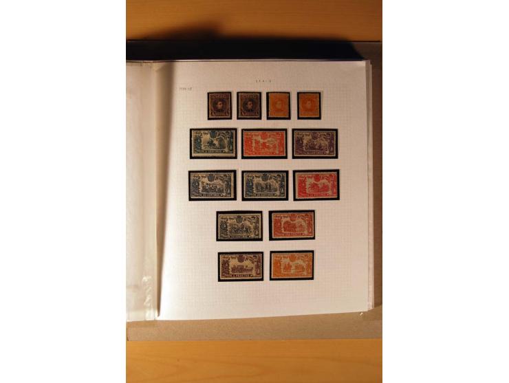 1850/1930, anfangs gestempelte, später auch ungebrauchte Sammlung mit vielen besseren Werten, oftmals mehrfach mit Farbnuance