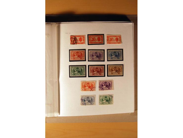 1850/1930, anfangs gestempelte, später auch ungebrauchte Sammlung mit vielen besseren Werten, oftmals mehrfach mit Farbnuance