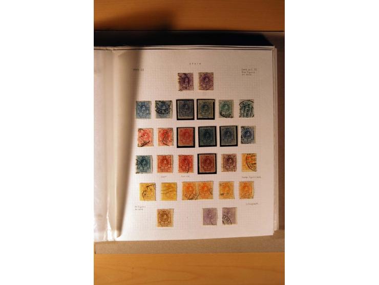 1850/1930, anfangs gestempelte, später auch ungebrauchte Sammlung mit vielen besseren Werten, oftmals mehrfach mit Farbnuance