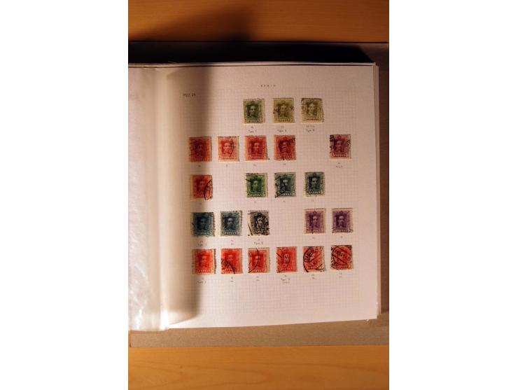 1850/1930, anfangs gestempelte, später auch ungebrauchte Sammlung mit vielen besseren Werten, oftmals mehrfach mit Farbnuance