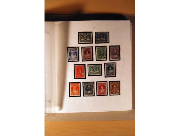 1850/1930, anfangs gestempelte, später auch ungebrauchte Sammlung mit vielen besseren Werten, oftmals mehrfach mit Farbnuance