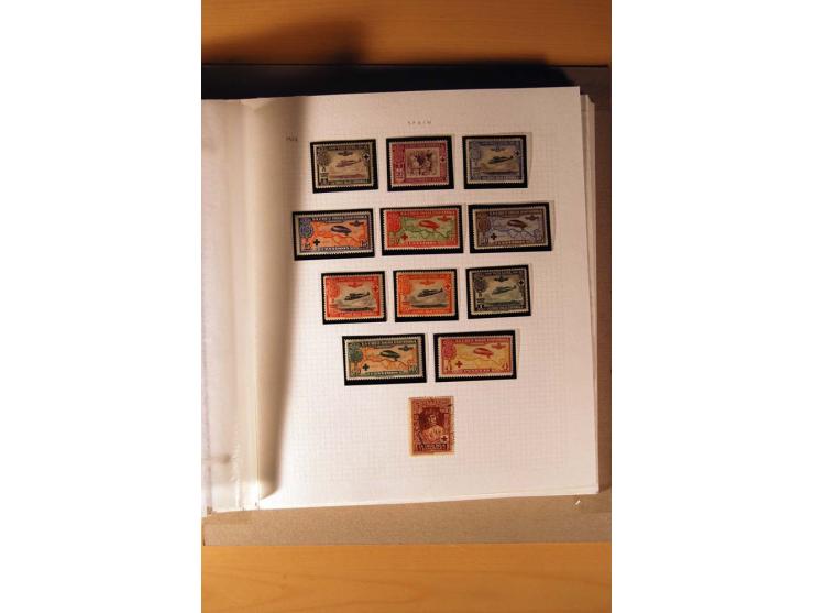 1850/1930, anfangs gestempelte, später auch ungebrauchte Sammlung mit vielen besseren Werten, oftmals mehrfach mit Farbnuance